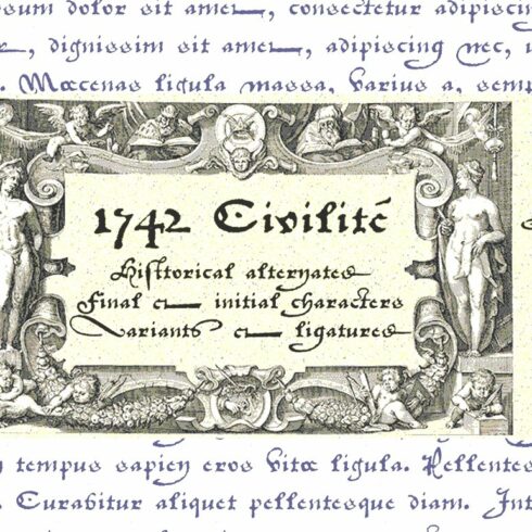 1742 Civilite OTF cover image.