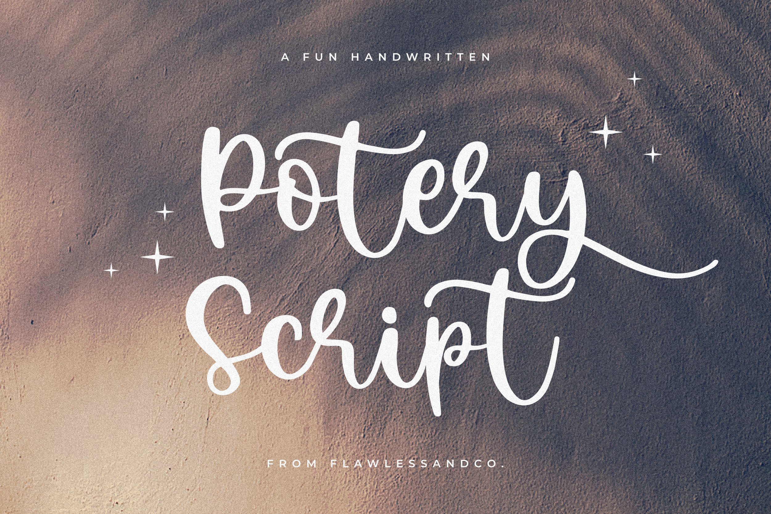 Potery Script - Fun Handwritten Font cover image.