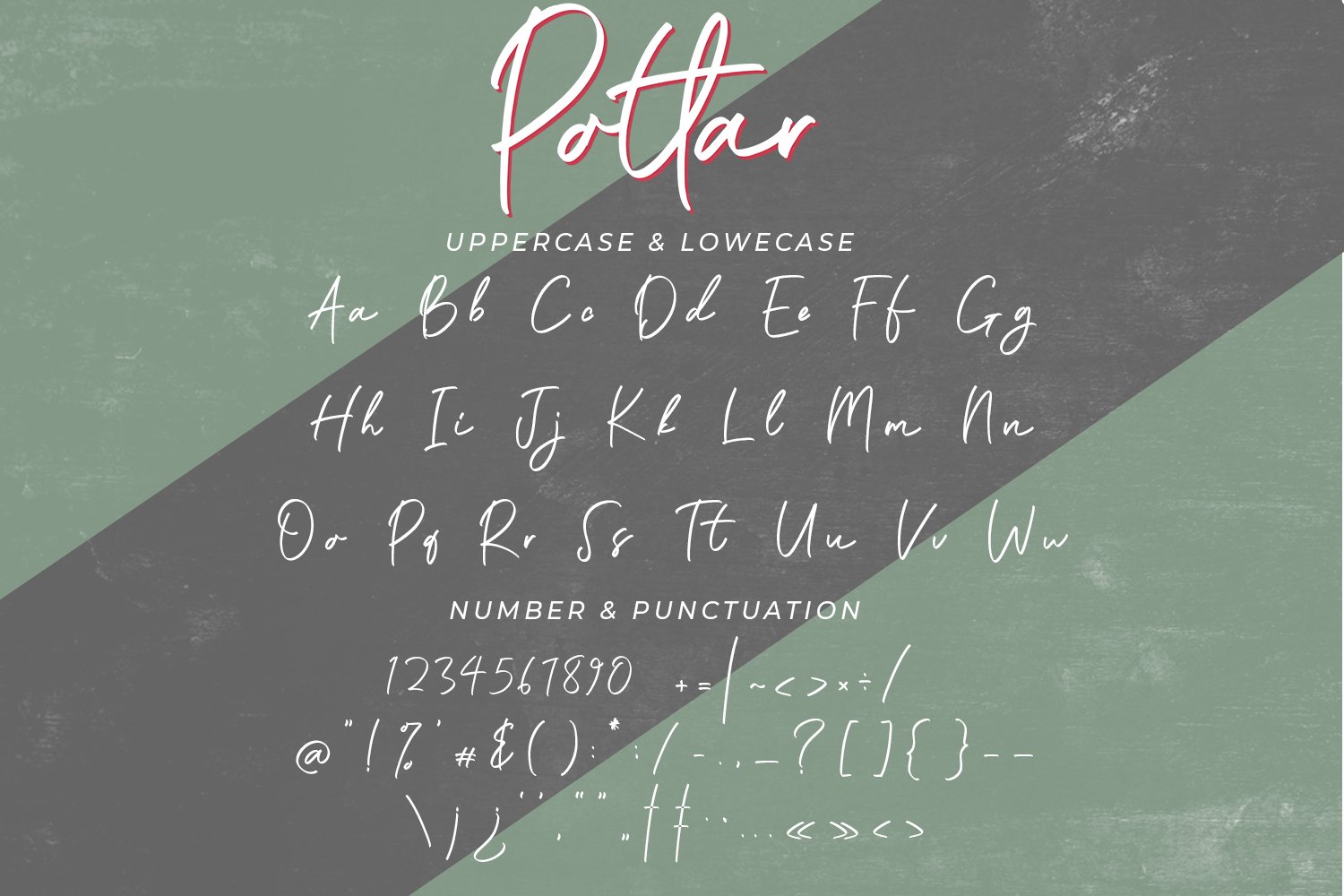 potlar signature script font 2 20