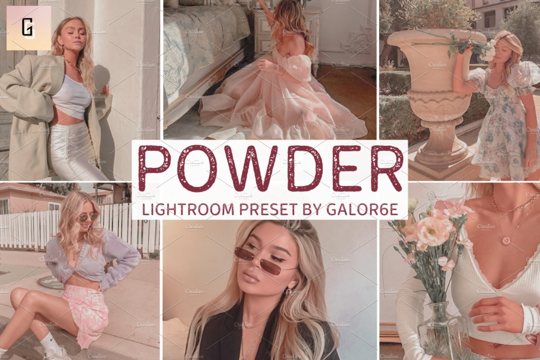 Lightroom Preset POWDER by GALOR6Ecover image.