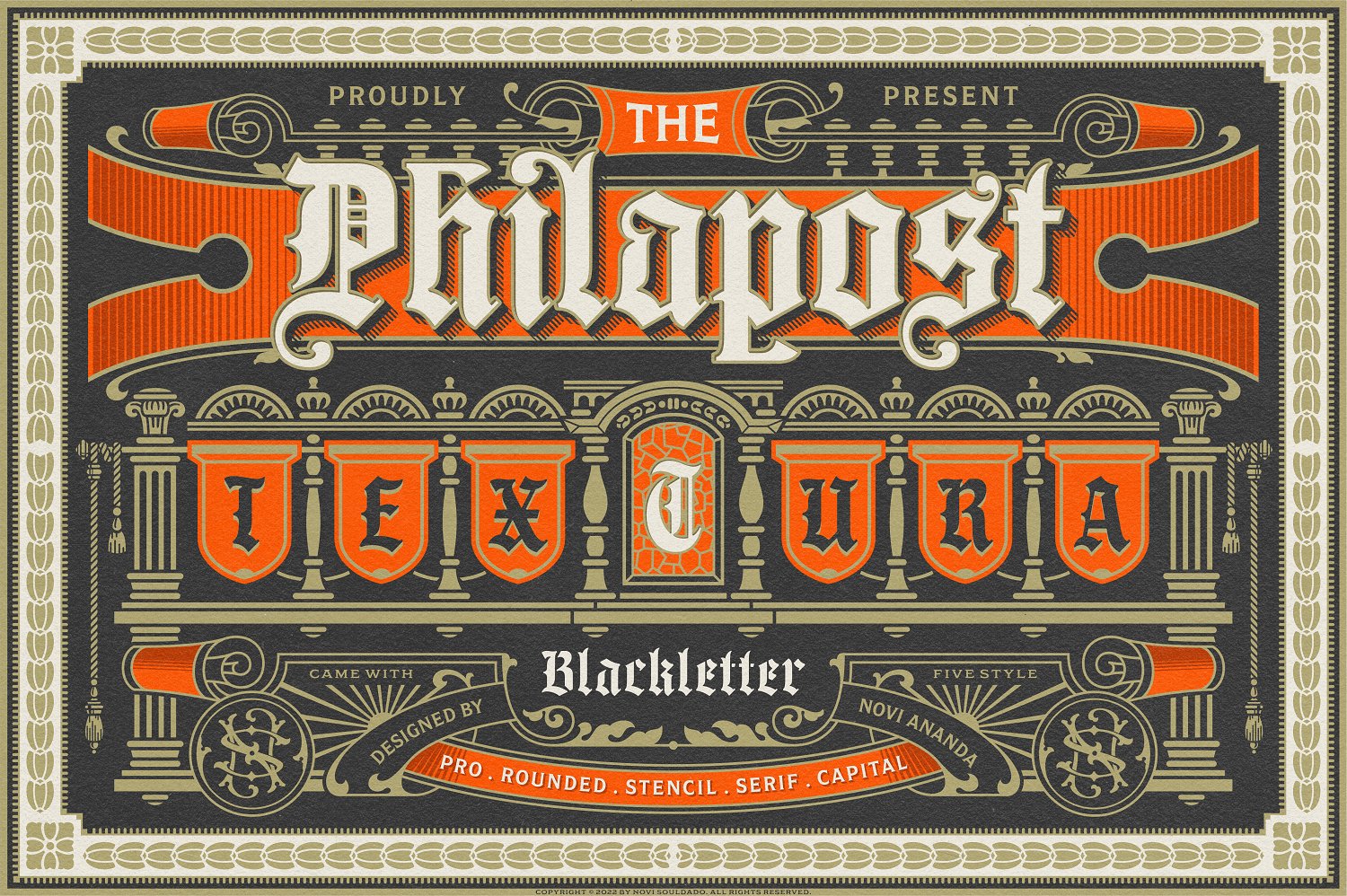 NS Philapost Font Family 40% OFF! cover image.