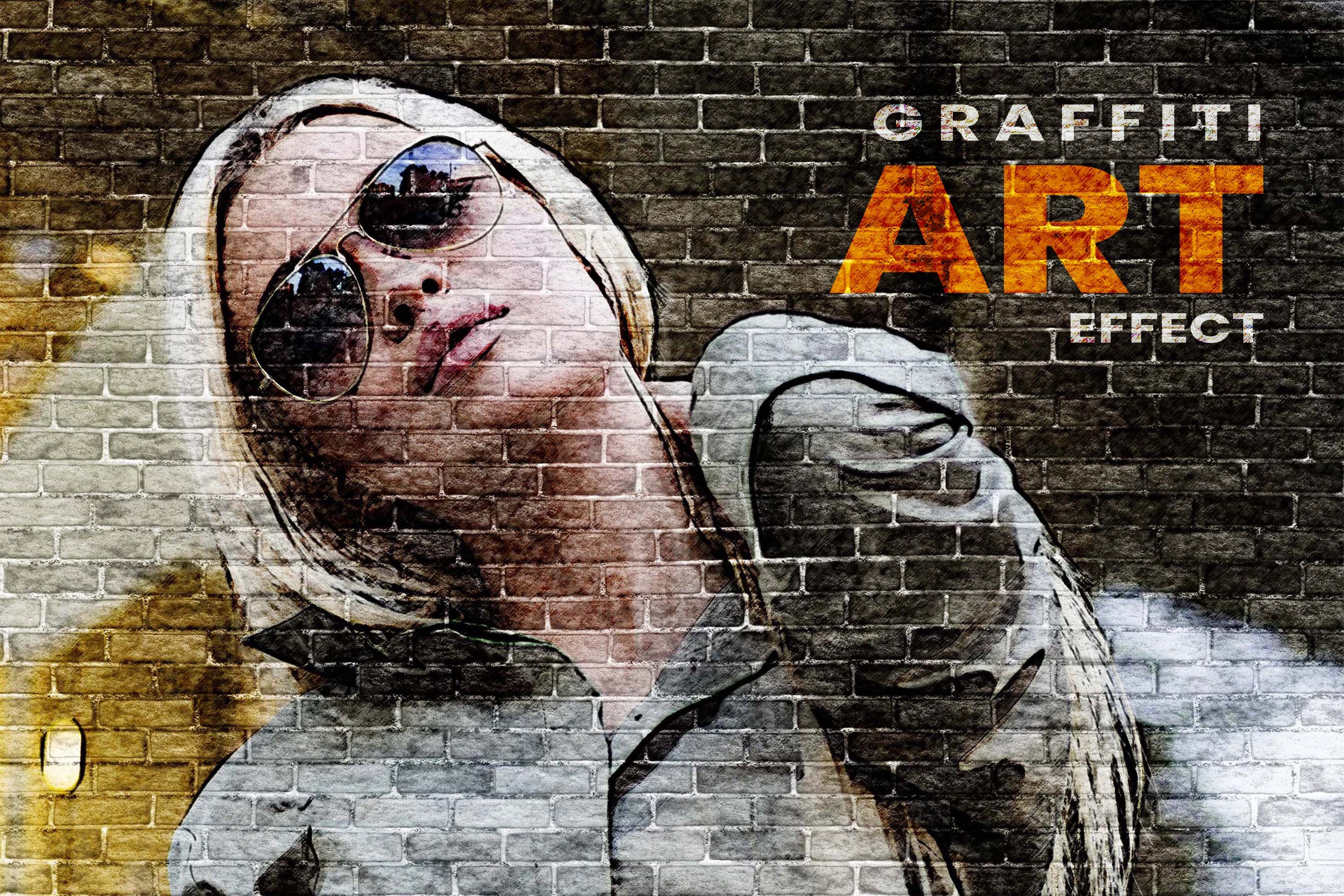 Graffiti Art Effect Photoshopcover image.