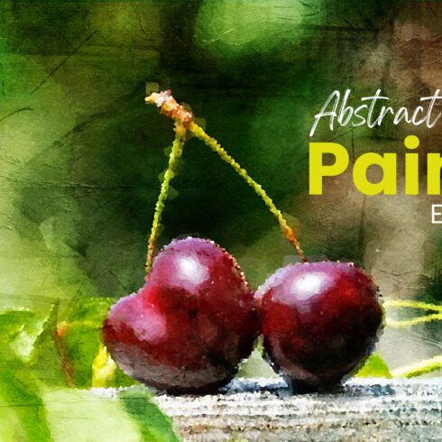 Abstract Paint Effect Photoshopcover image.