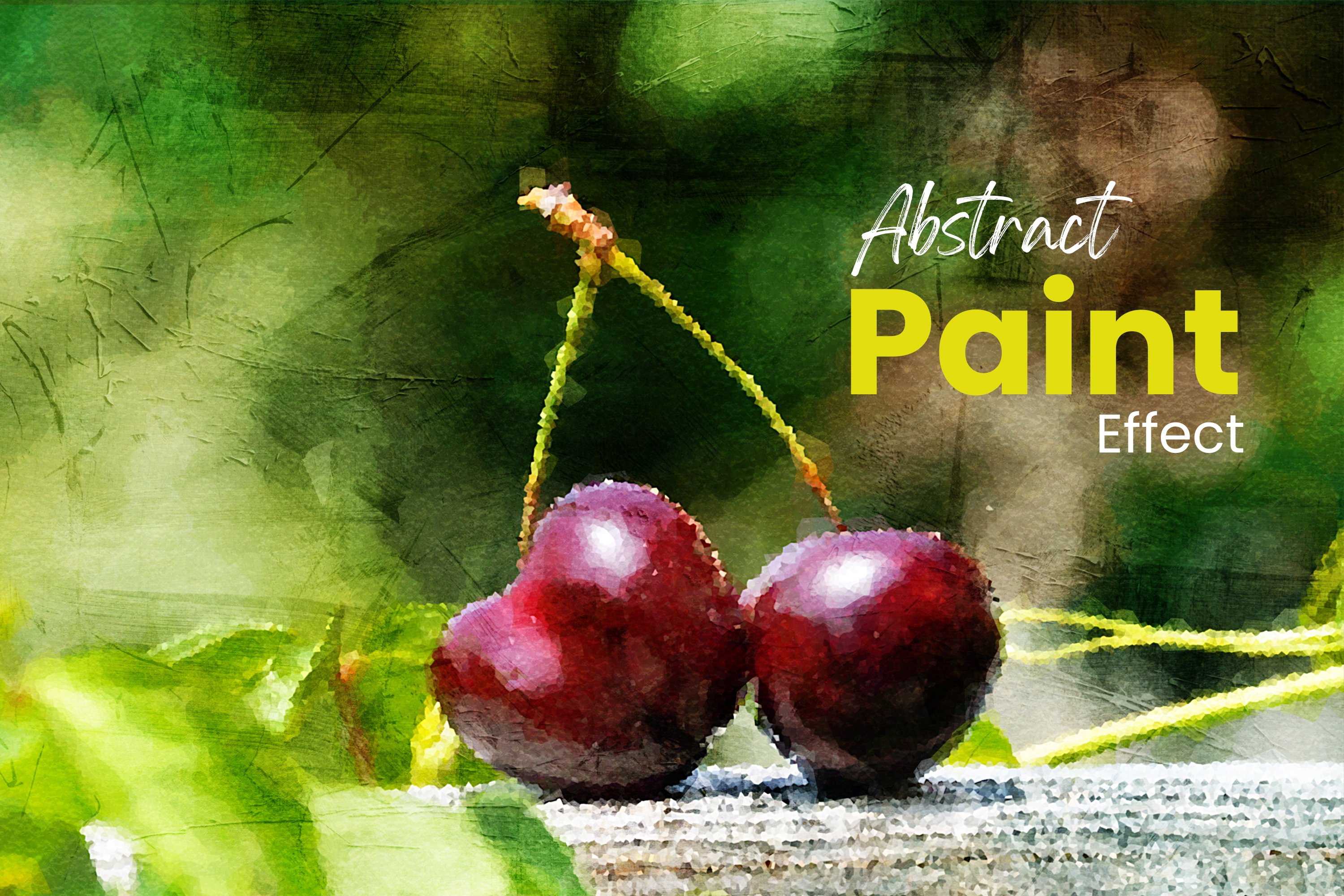 Abstract Paint Effect Photoshopcover image.