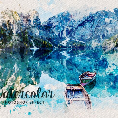 Realistic Watercolor Painting Effectcover image.