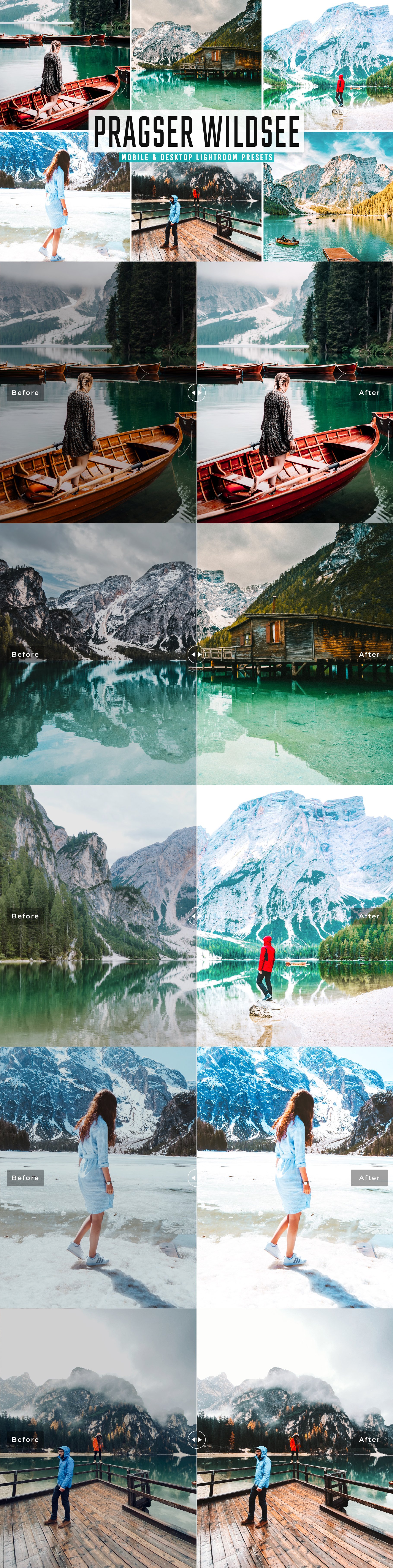 Pragser Wildsee Pro Lightroom Presetcover image.