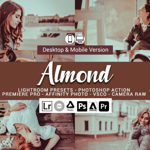 Almond Lightroom Presetscover image.