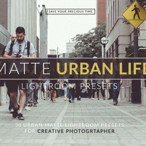 Matte Urban Life Lightroom Presetscover image.