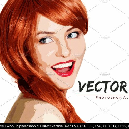 Vector Art - Photoshop Actioncover image.