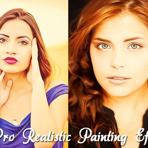 10 Pro Realistic Painting Effectscover image.