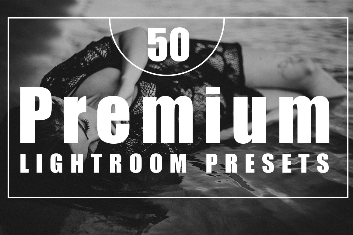 50 Premium Lightroom Presetscover image.
