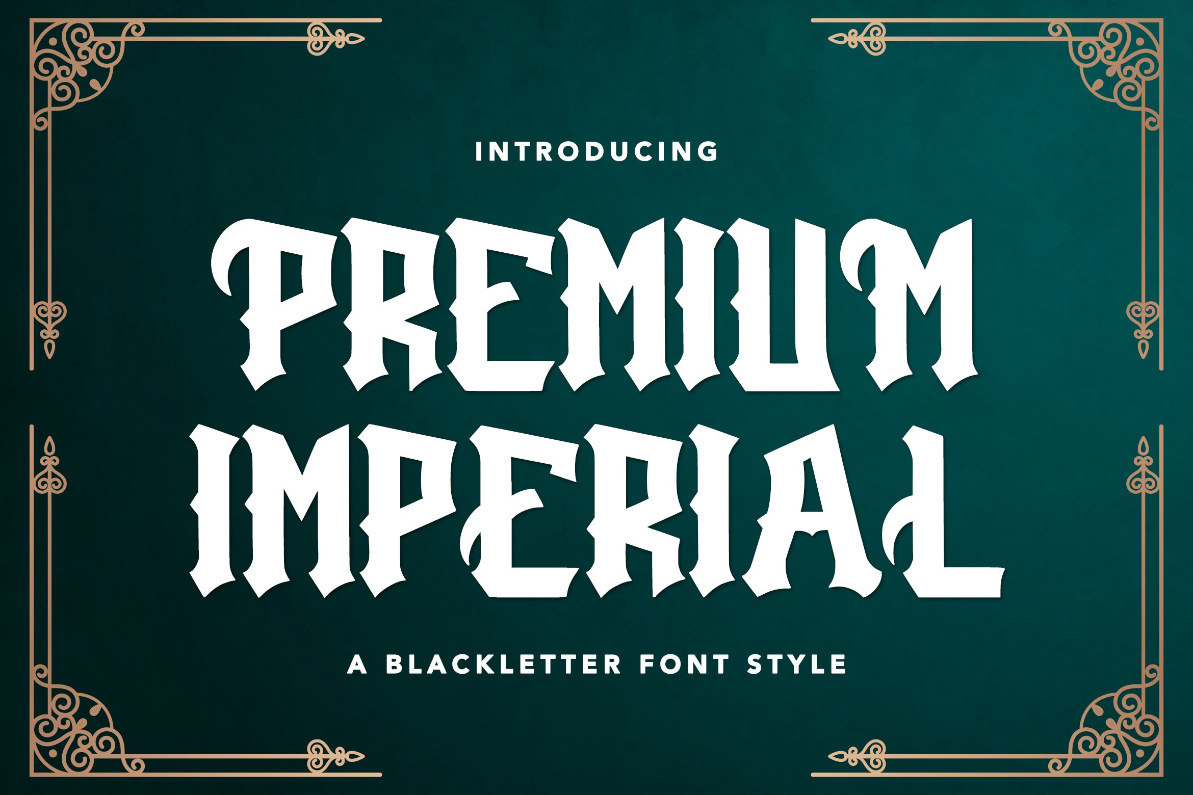 PremiumImperial - Blackletter Font cover image.