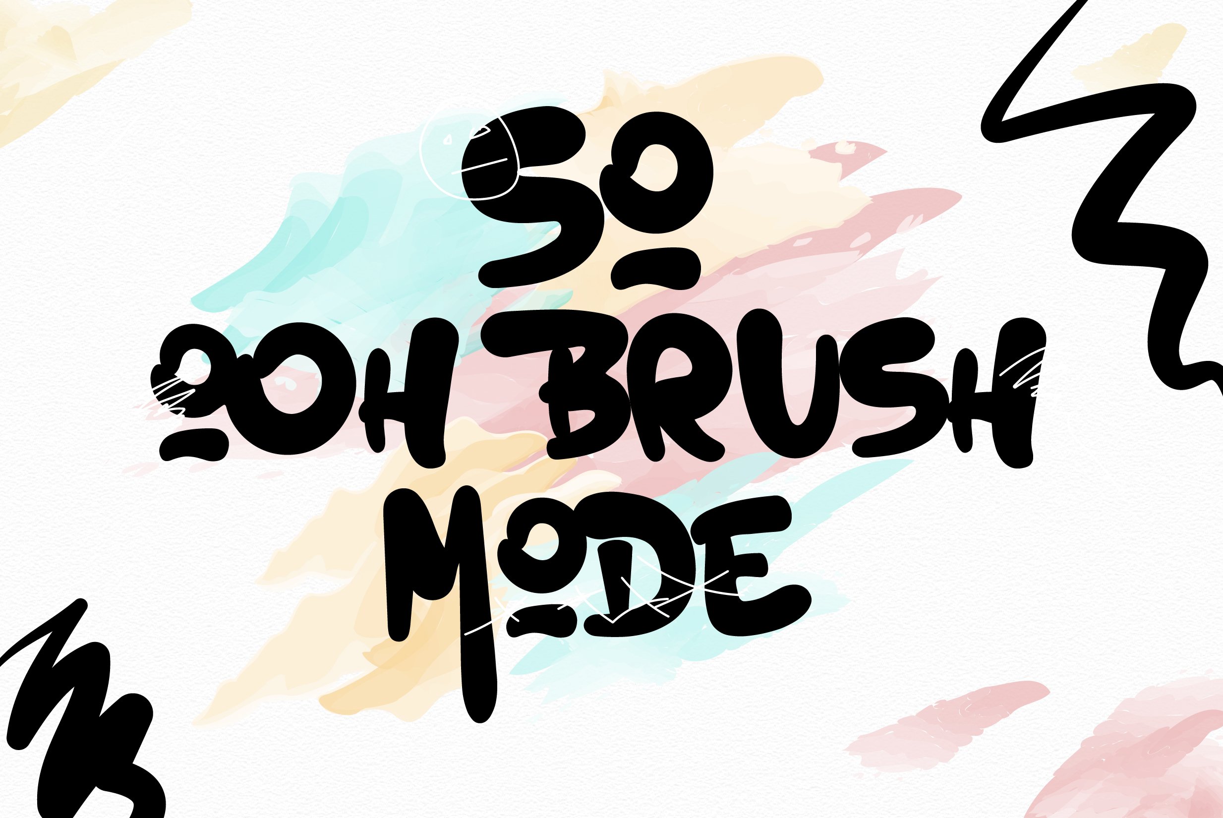 ZT OOH | Brush Typeface cover image.