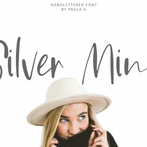 Silver Mind | Handlettered Font cover image.