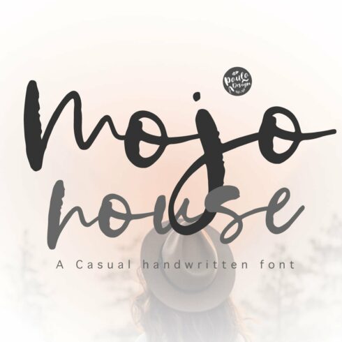 Mojo house | Handwritten Font cover image.