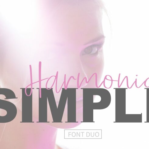 SIMPLE Harmonic Font Duo cover image.