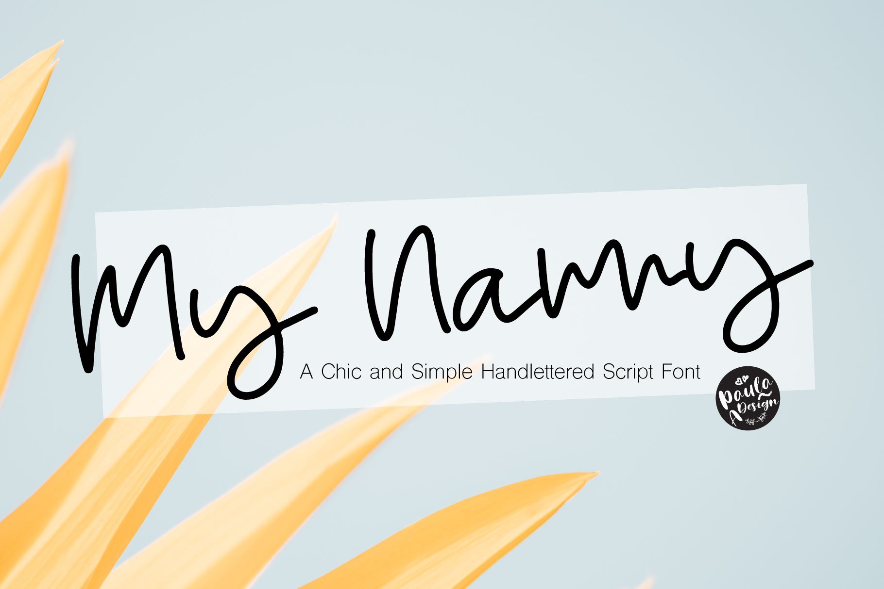 My Nanny | Chic Script Font cover image.