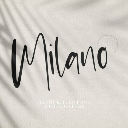 Milano | Stylist Font cover image.