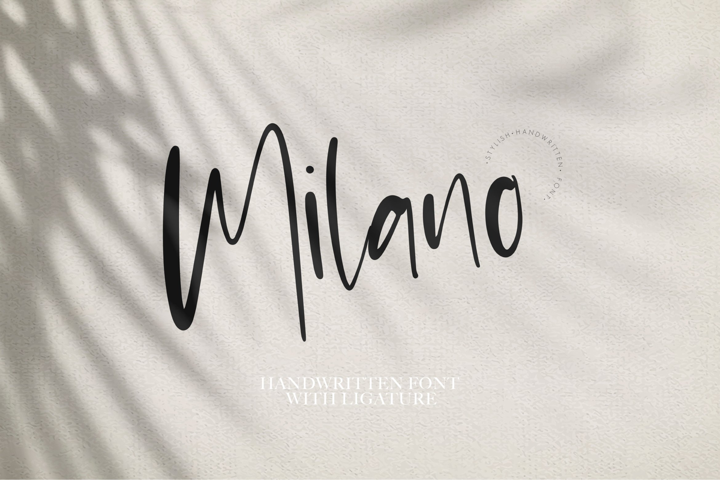 Milano | Stylist Font cover image.