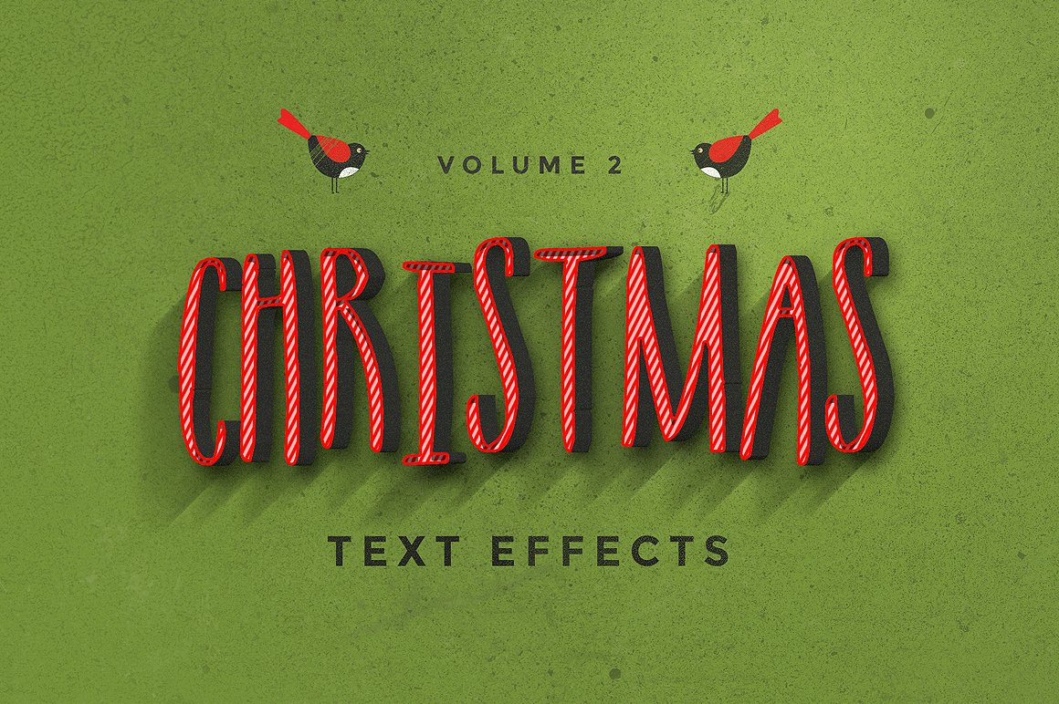 Christmas Text Effects Vol.2cover image.
