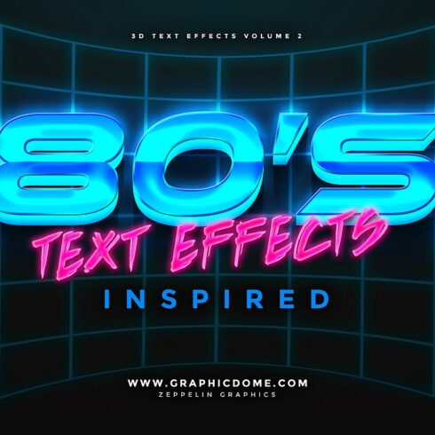 80s Text Effectscover image.