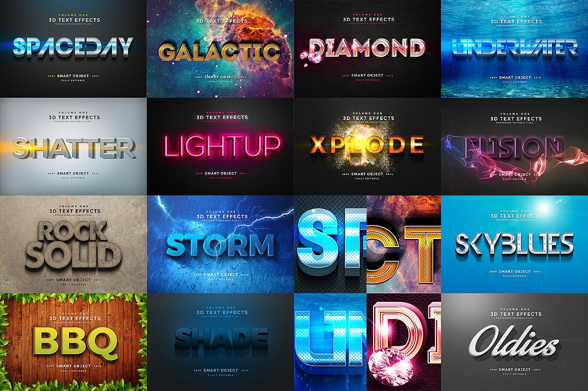 50 Text Effects Bundlepreview image.