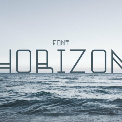 Horizon Font cover image.