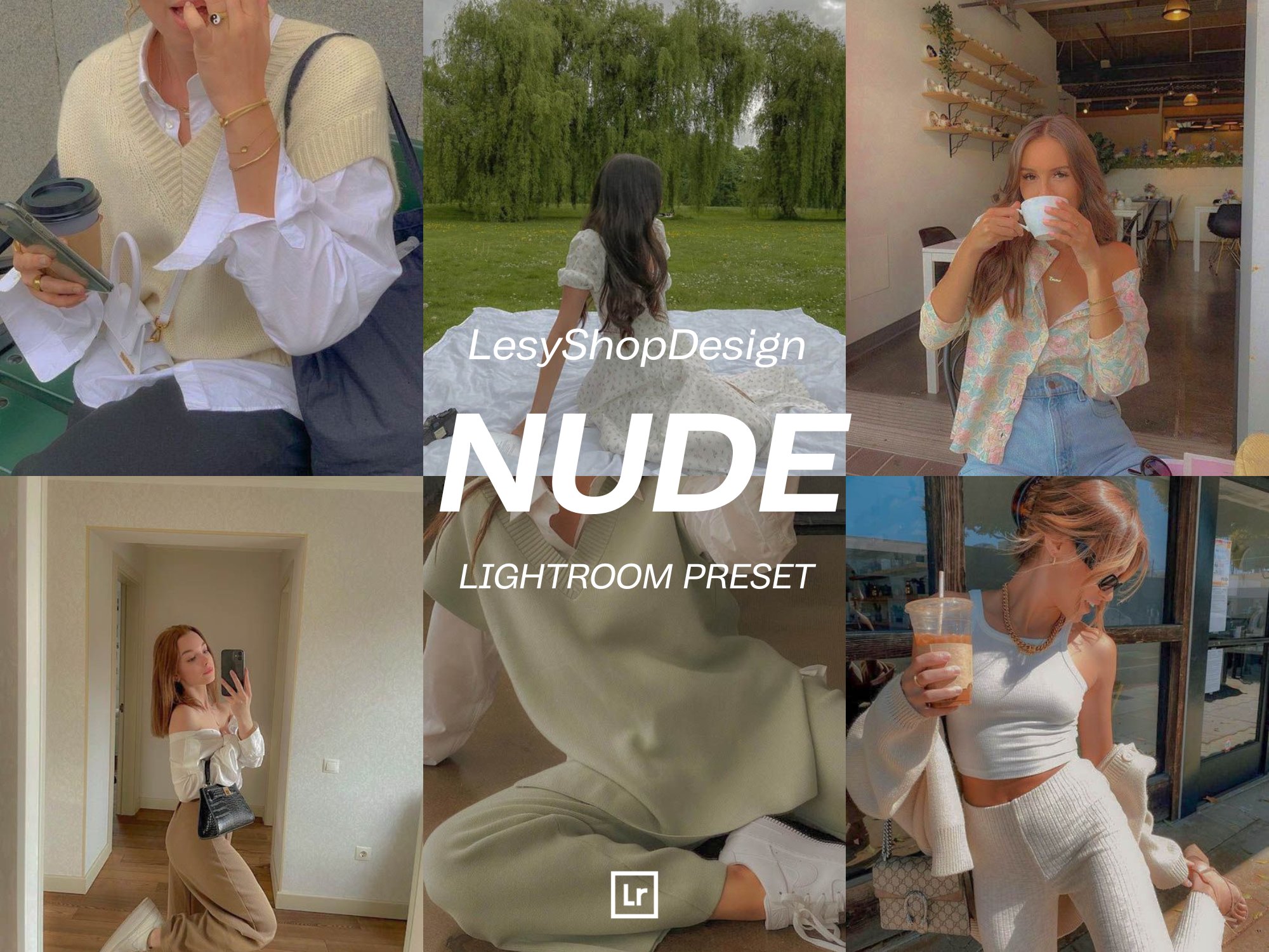 Nude Lightroom Mobile Presetcover image.