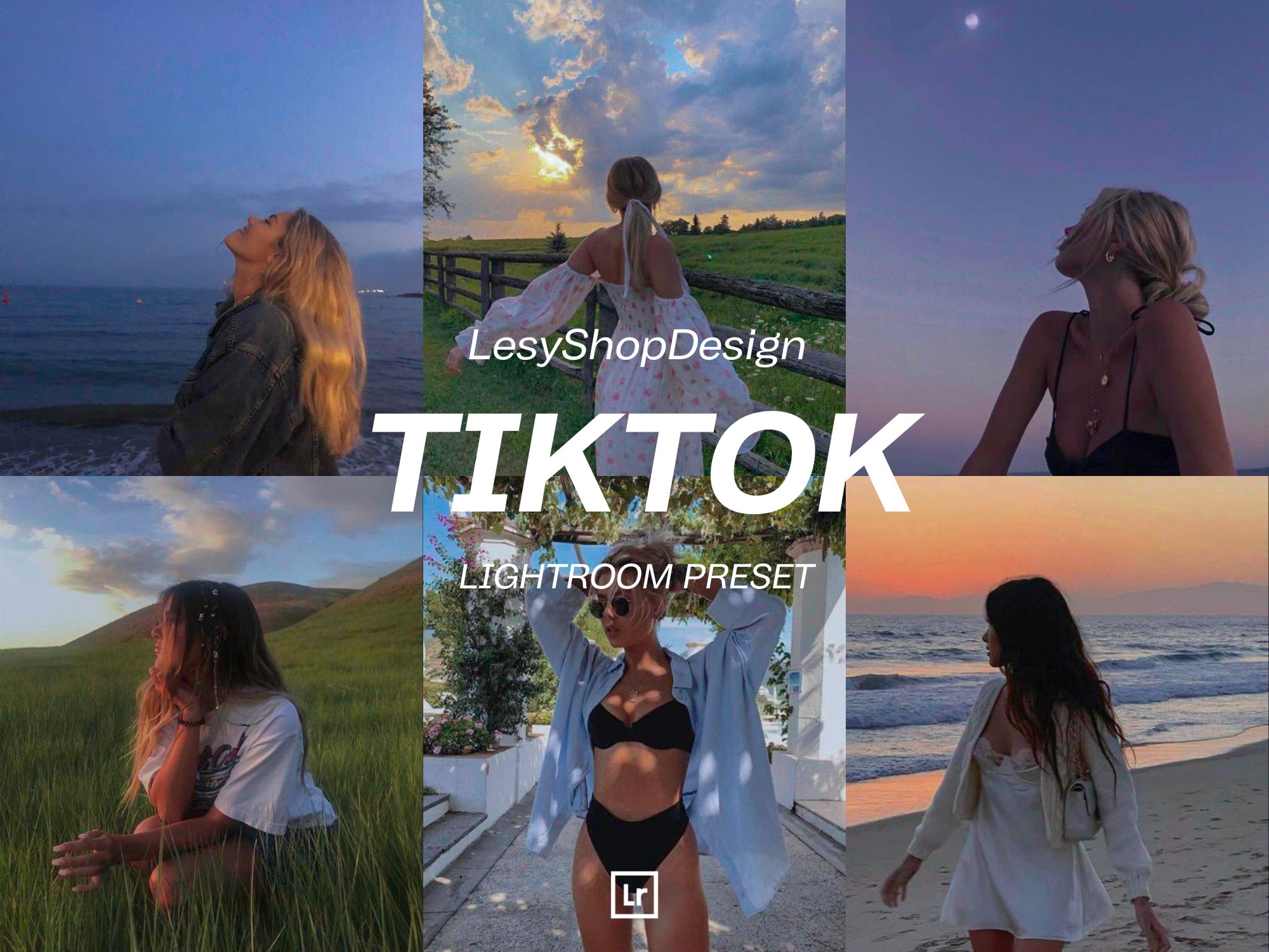 TikTok Lightroom Mobile Presetcover image.