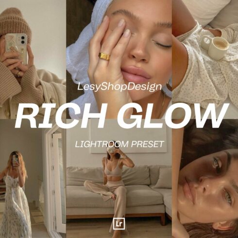 Rich Glow Lightroom Mobile Presetcover image.