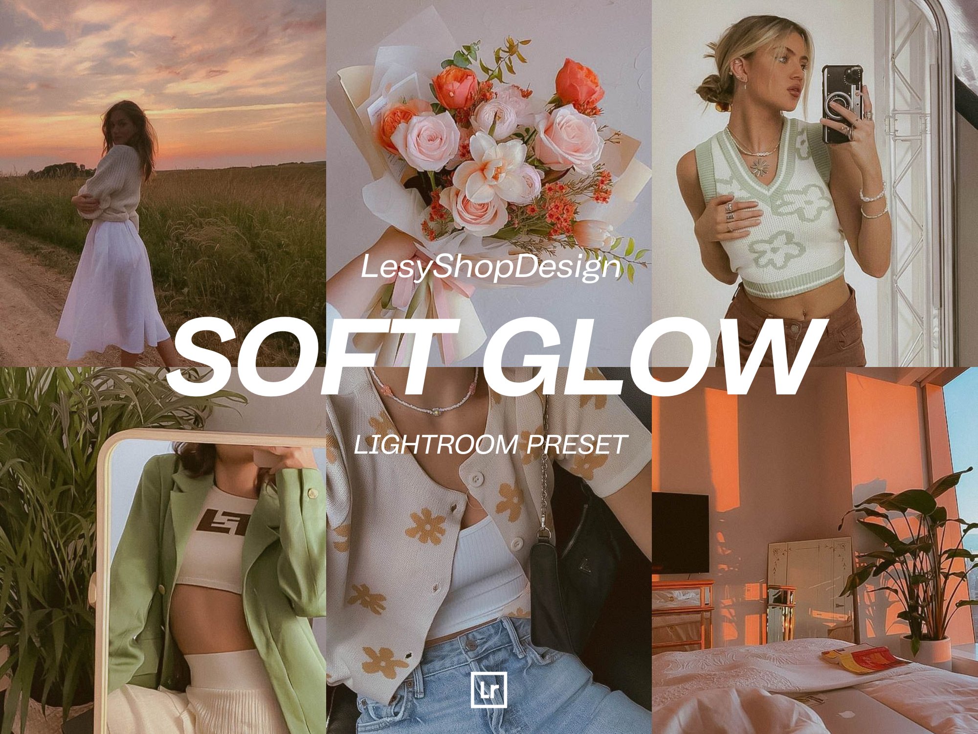 Soft Glow Lightroom Mobile Presetcover image.