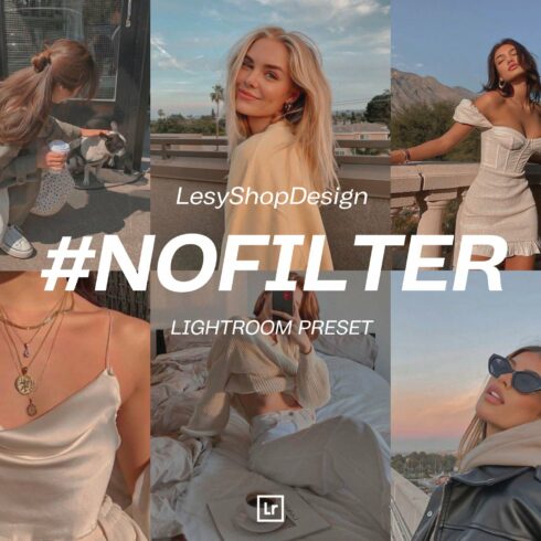 No Filter Lightroom Mobile Presetcover image.