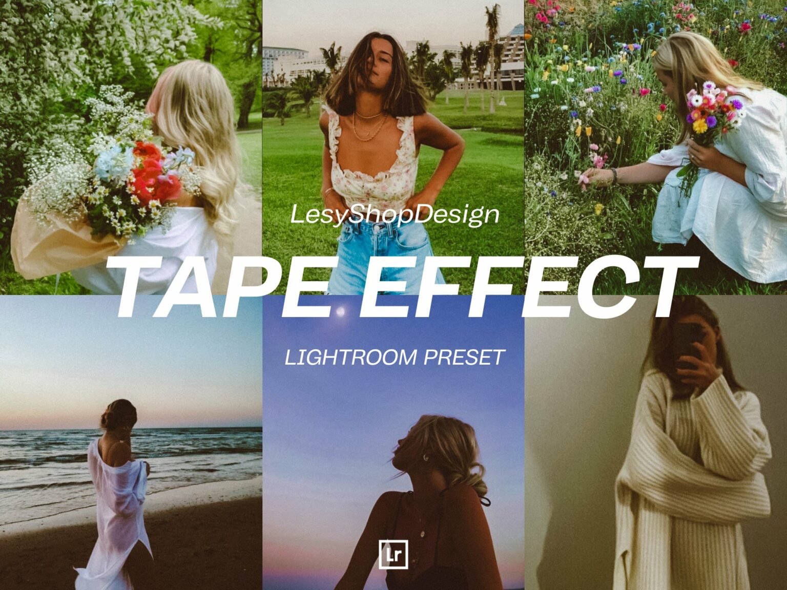 Tape Effect Lightroom Mobile Preset Masterbundles