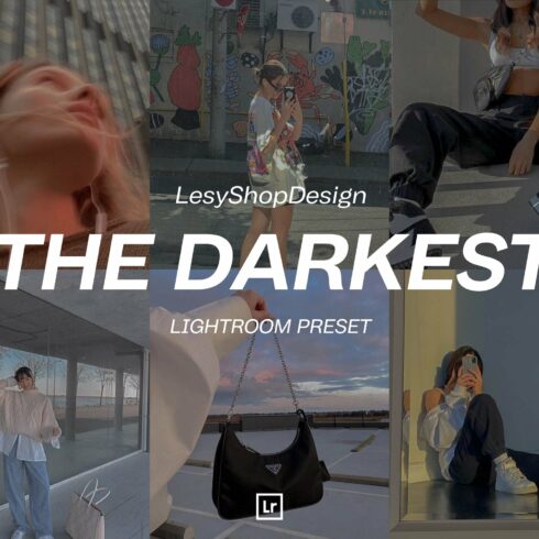 The Darkest Lightroom Mobile Presetcover image.