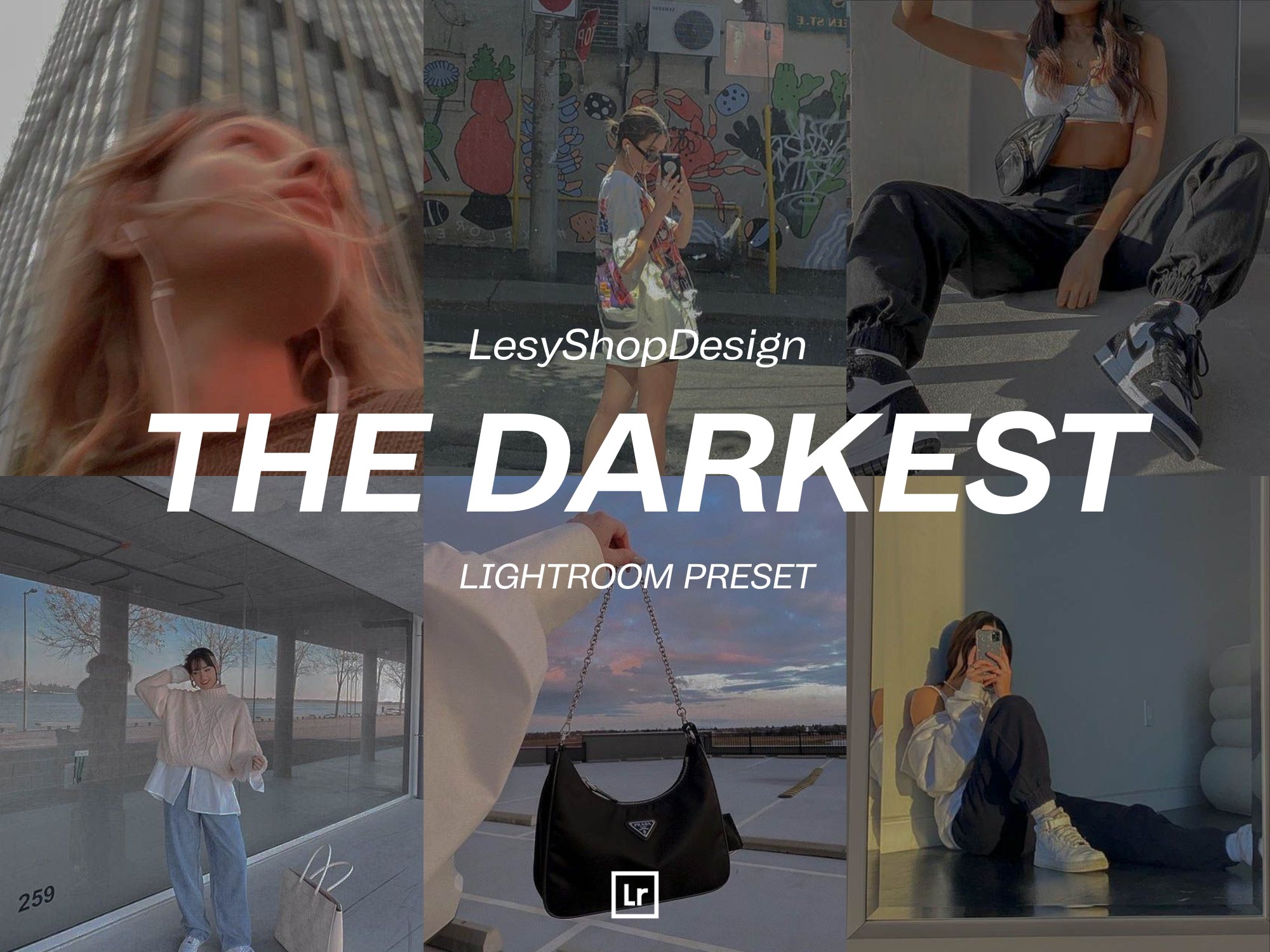 The Darkest Lightroom Mobile Presetcover image.