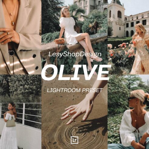 Olive Lightroom Mobile Presetcover image.