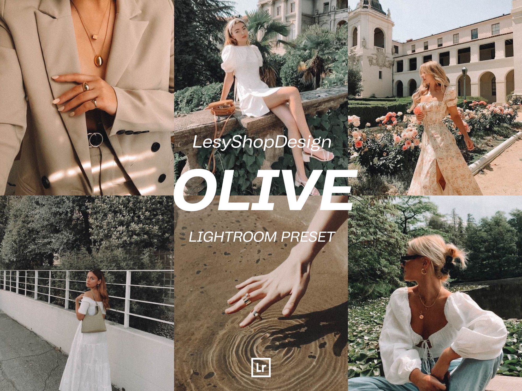 Olive Lightroom Mobile Presetcover image.