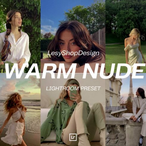 Warm Nude Lightroom Mobile Presetcover image.