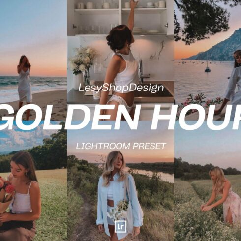 Golden Hour Lightroom Mobile Presetcover image.