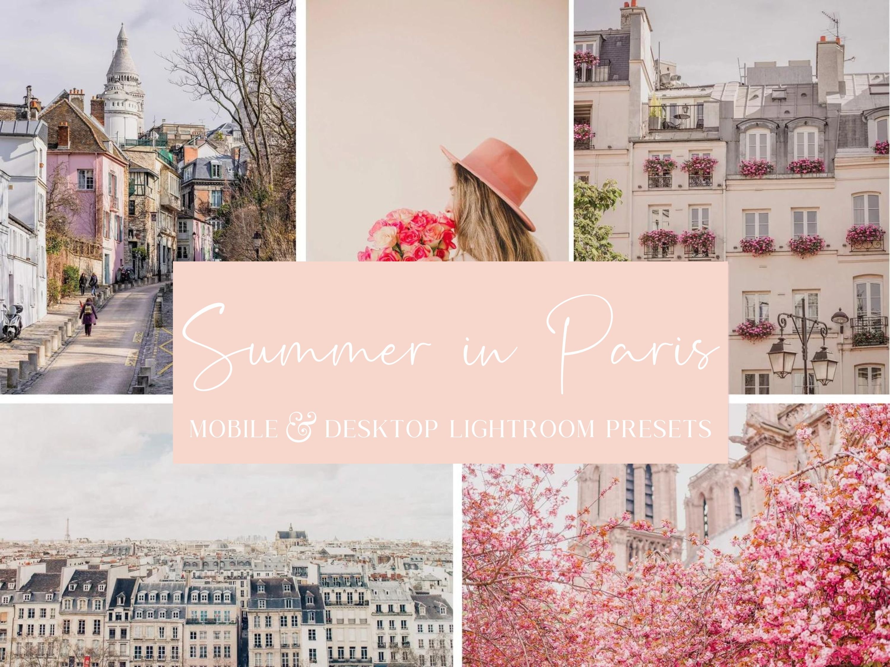 5 PARIS SUMMER LIGHTROOM PRESETcover image.