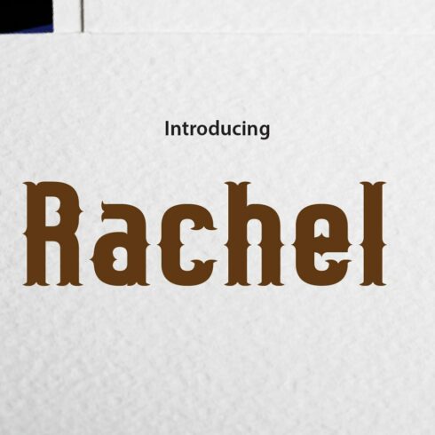Rachel cover image.