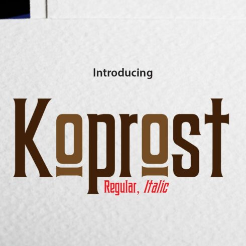 Koprost cover image.