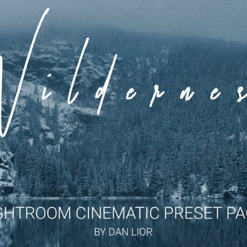 WILDRENESS || Cinematic Preset Packcover image.