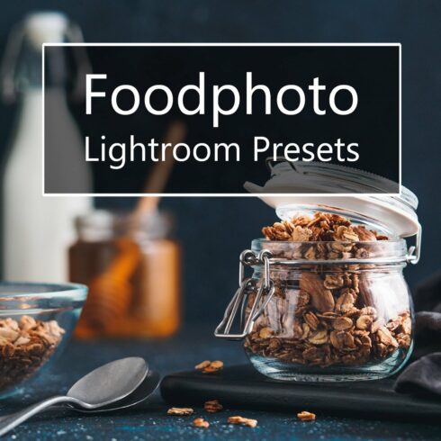 Foodphoto Lightroom presetscover image.
