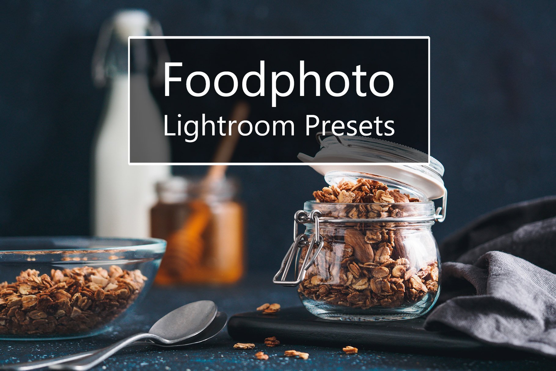 Foodphoto Lightroom presetscover image.