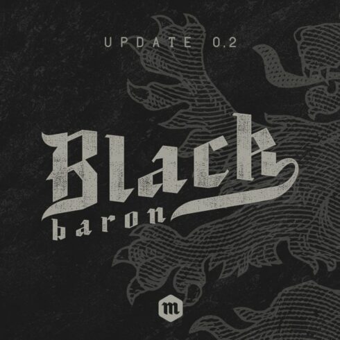 Black Baron - Blackletter Typeface cover image.