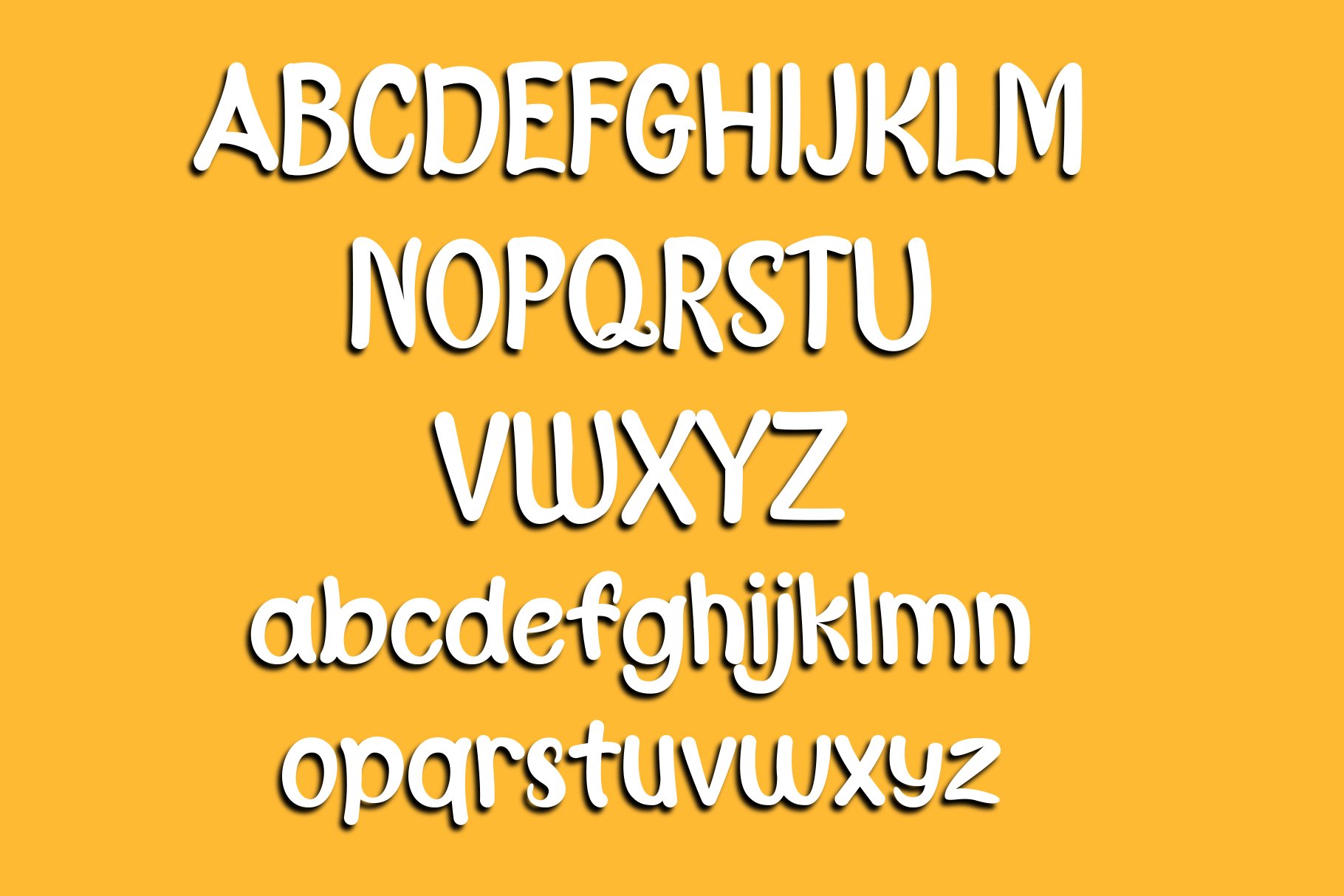 Sunny Summer Kids Font preview image.