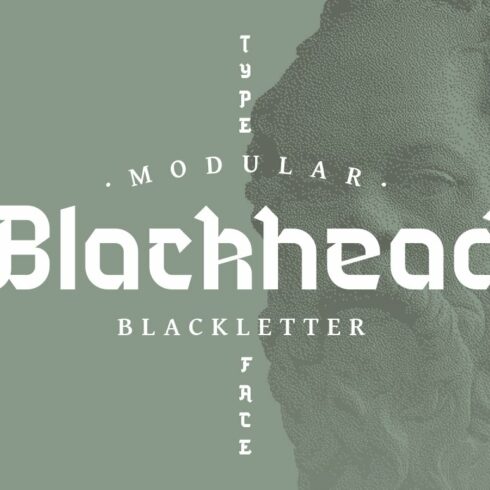 Blackhead Typeface | Font cover image.