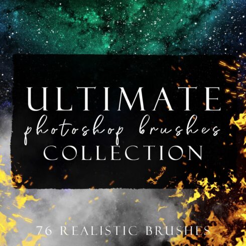 Ultimate PS Brushes Collectioncover image.