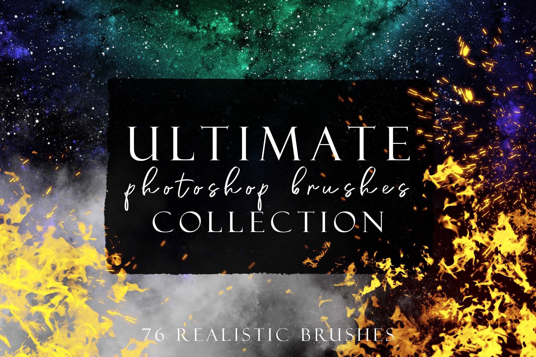 Ultimate PS Brushes Collectioncover image.